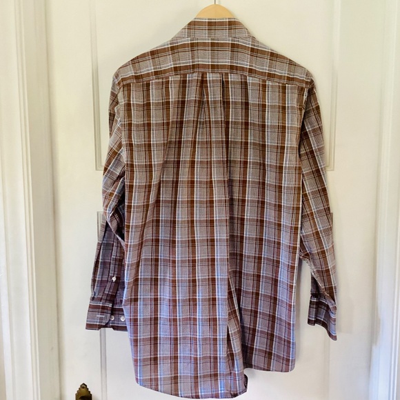 Lot of 2 Stafford’s EASY CARE BROADCLOTH FITTED PLAID Dress Shirts 15.5 32-33 - Picture 13 of 14